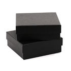 L'habillement noir de carton enferme dans une boîte les caisses d'emballage de vêtement ISO14001 diplômée