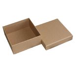boîte-cadeau carrés du carton 900gsm d'emballage de papier de boîte grise d'emballage avec des couvercles