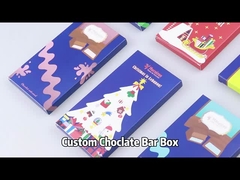 Boîte à barres de chocolat personnalisée en carton de qualité alimentaire en papier cadeau Boîte à herbes avec logo
